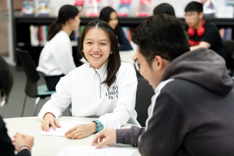 Carine, who is from Malaysia, was pleased with Canning College's support services for international students.